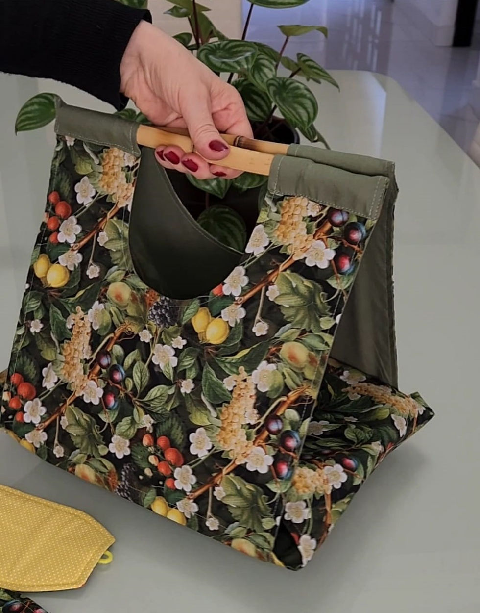 Miniatura: Ref. 07 - Molde Porta Travessa Alça Bambu