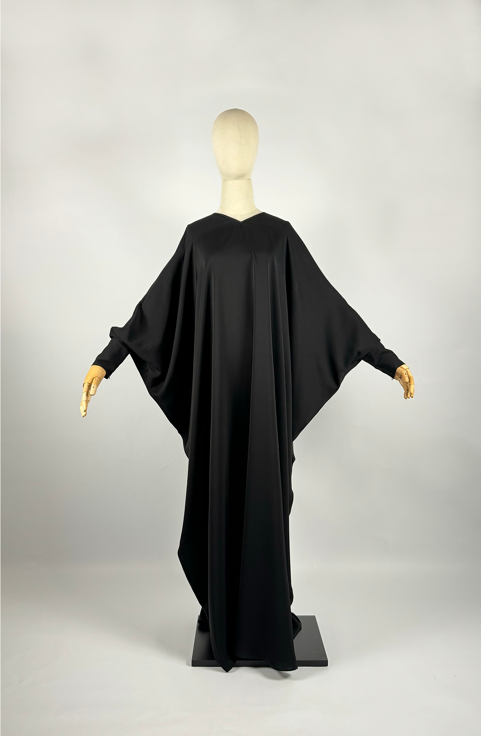 Black Abaya Dress for Muslim women long sleeves