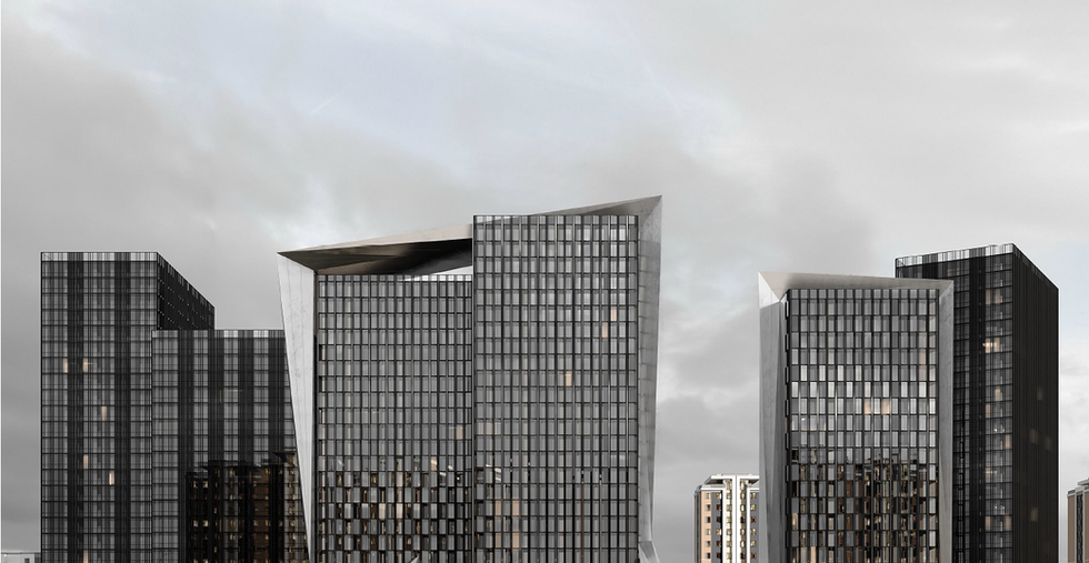 ЖК Black Rock в Грозном фасад