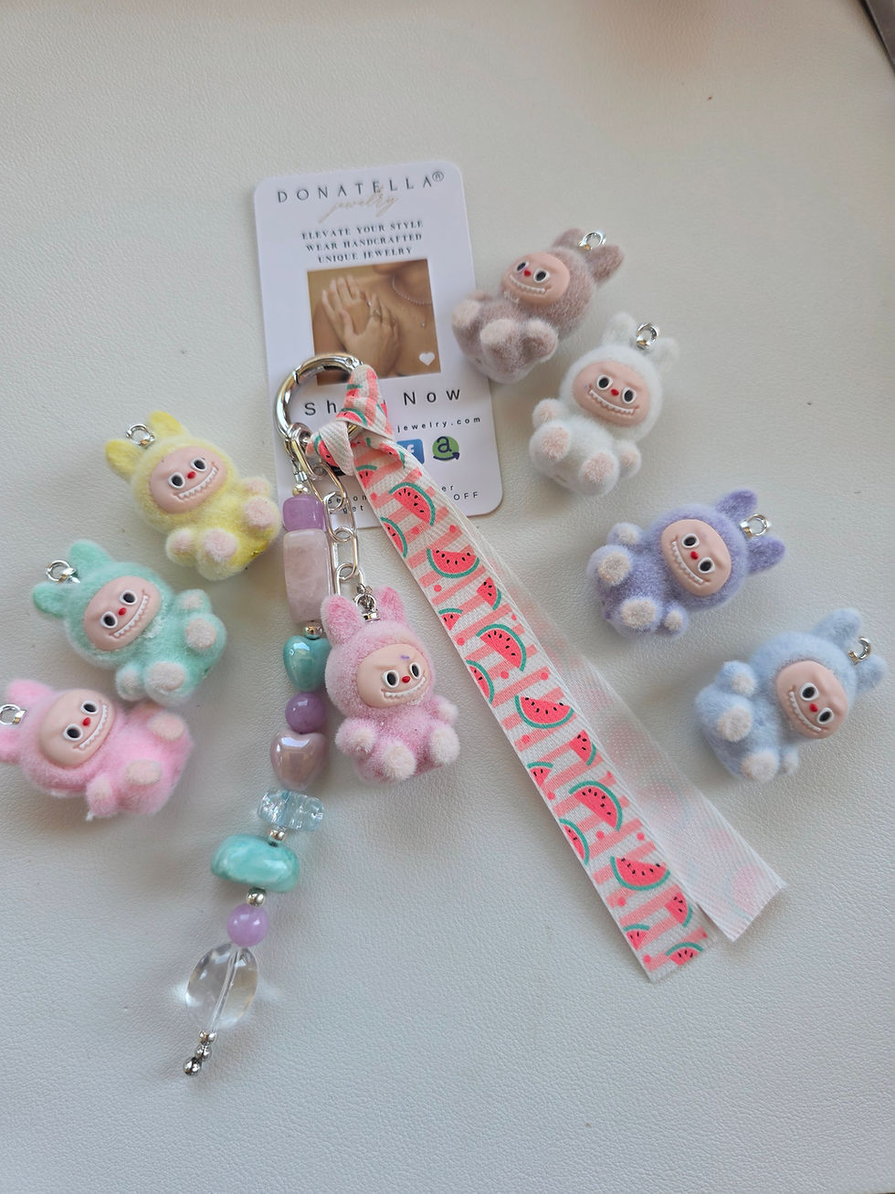 Thumbnail: Labubu Keychain bag chain phone chain 