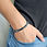 Thumbnail: Cracked agate and shell pearl unisex bracelet