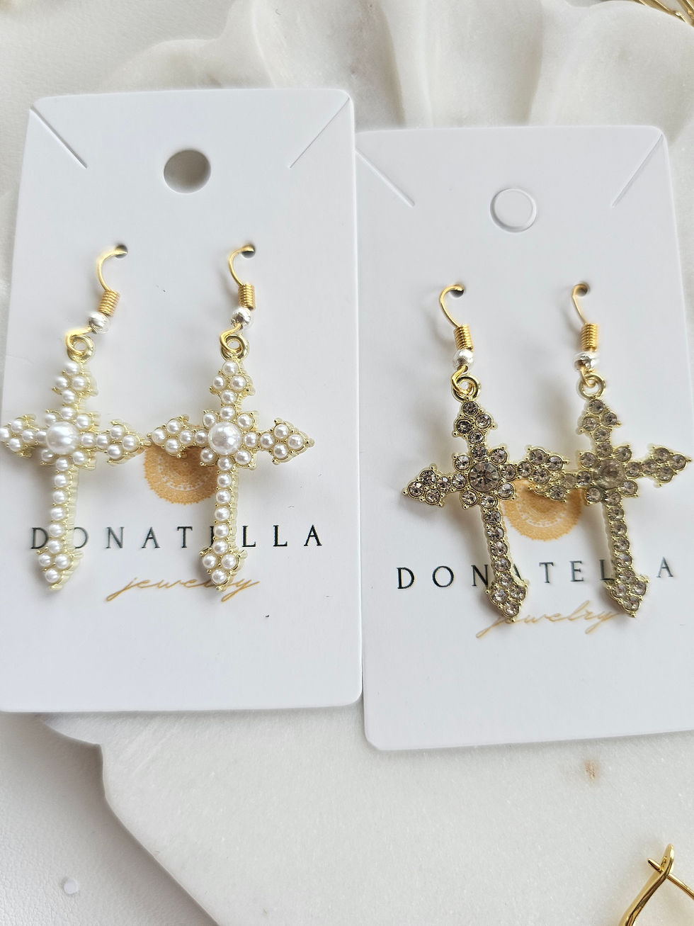 Thumbnail: Santa Ana cross earrings 