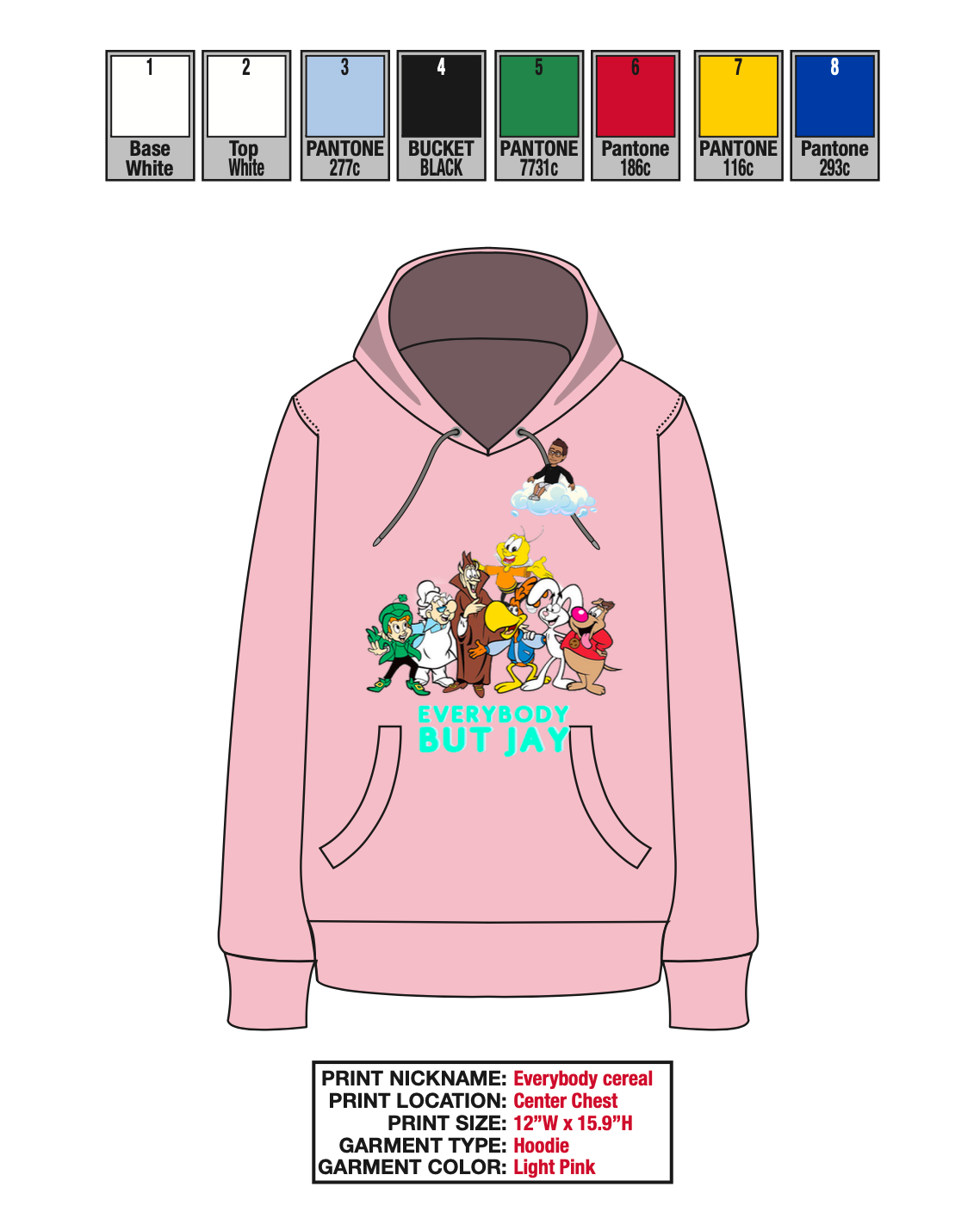 head in the clouds  (hoodie)