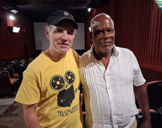 A real pleasure and privilege getting to meet and talk with the film’s co-director Stanley Nelson, an acclaimed creator in his own right, whose work has garnered him not only multiple Emmys and an Oscar nomination, but the National Humanities Medal, awarded to him by President Obama.