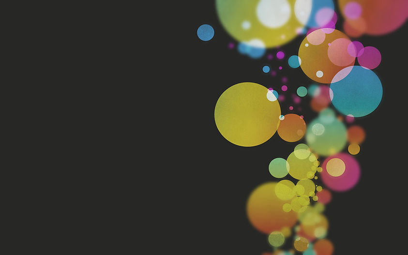 Colorful Bokeh Circles