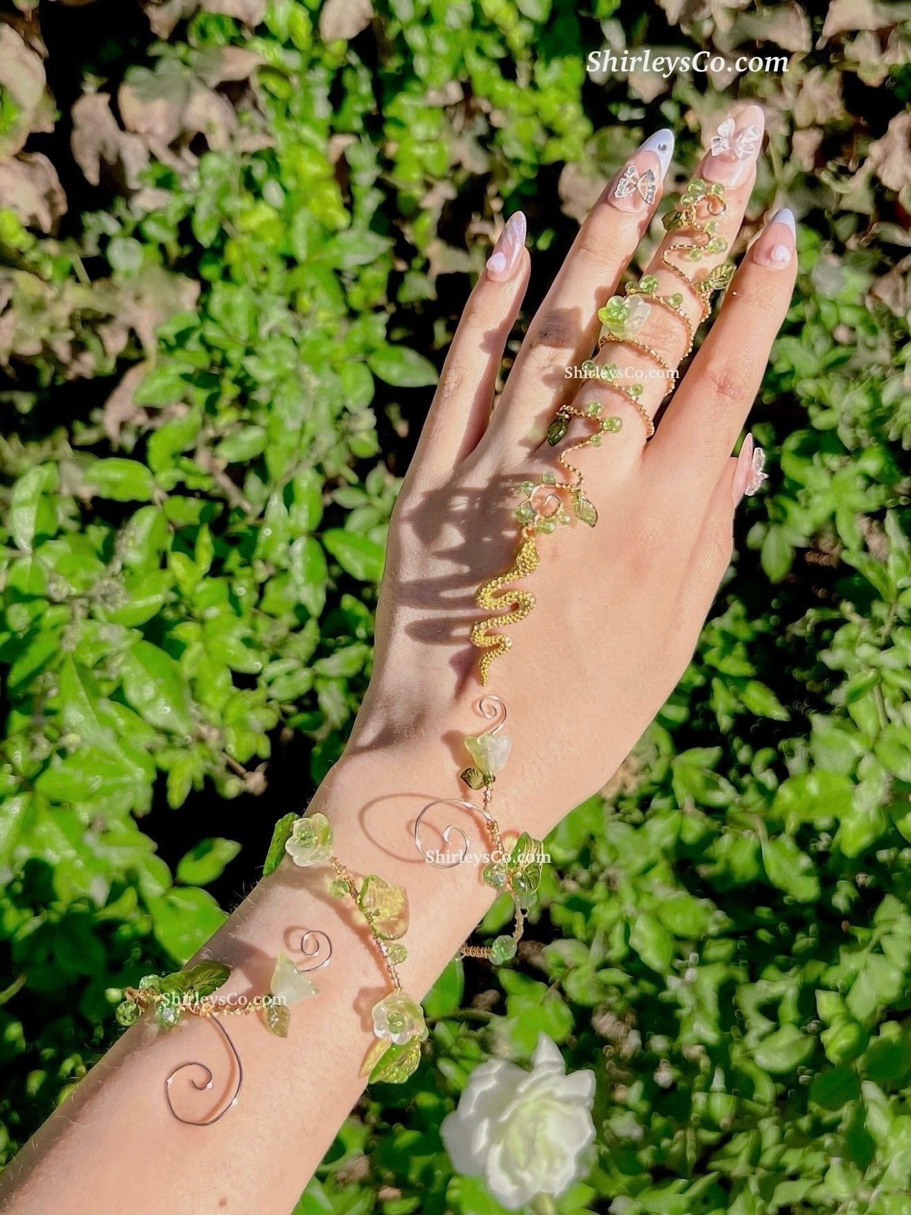 Earth 🌿 hand jewelry