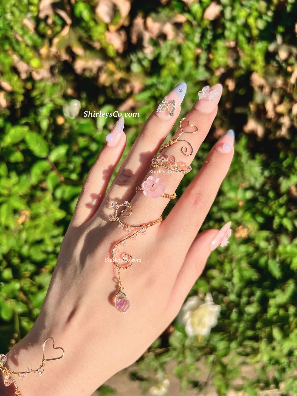 Thumbnail: Blush 🌸 hand jewelry 