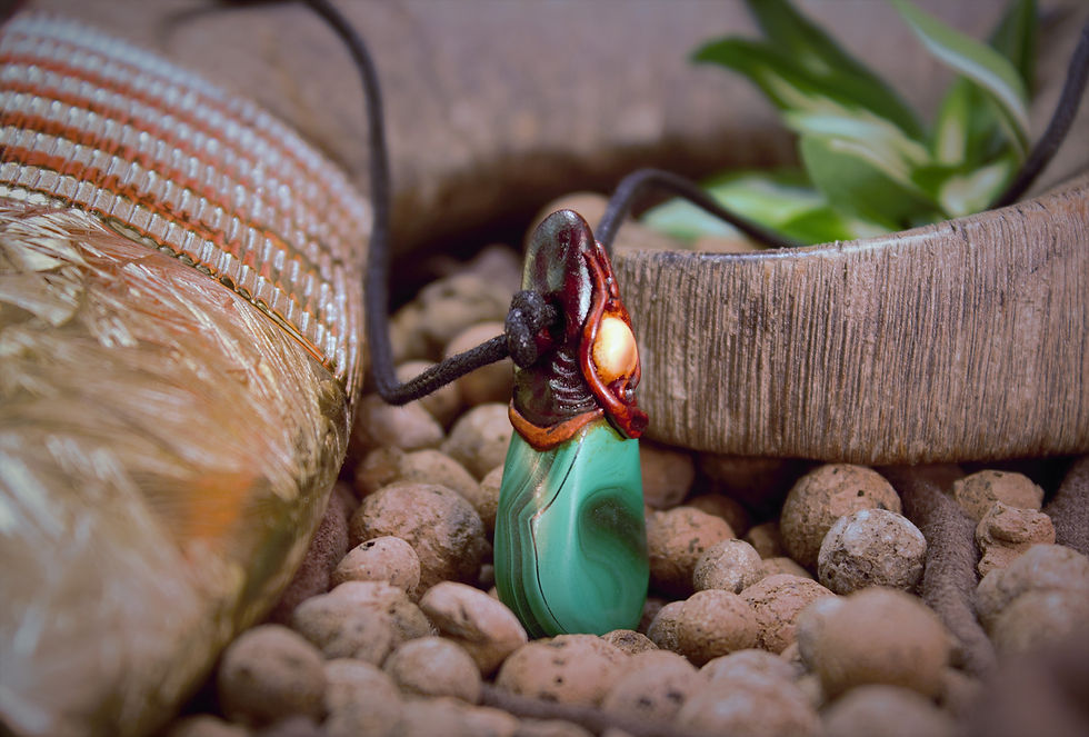 Thumbnail: Malachit / Shiva Auge