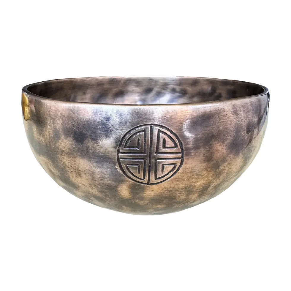 Miniature : Bol Chantant Tibétain Full Moon Chakra Plexus Solaire