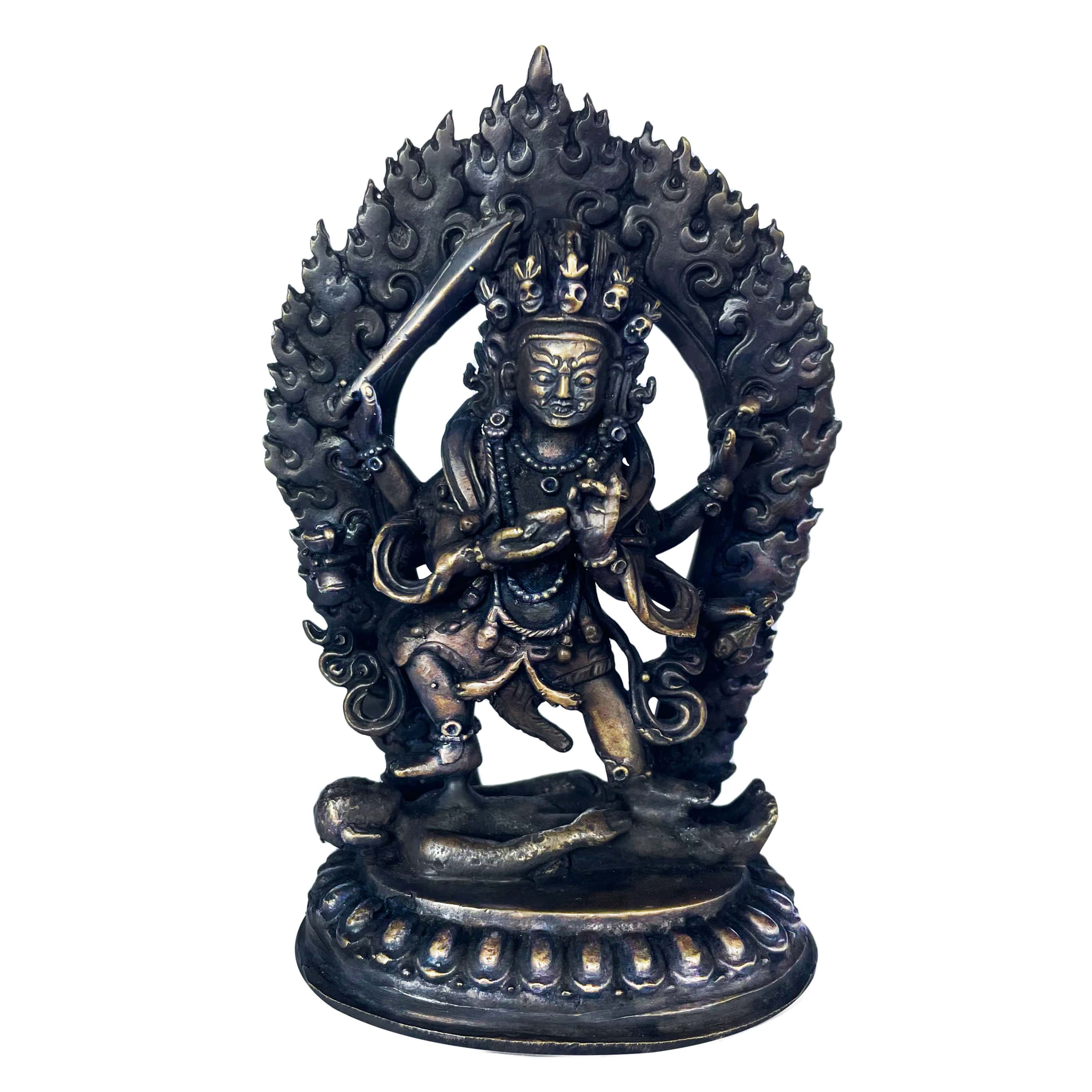 Mahakala Népal à six bras