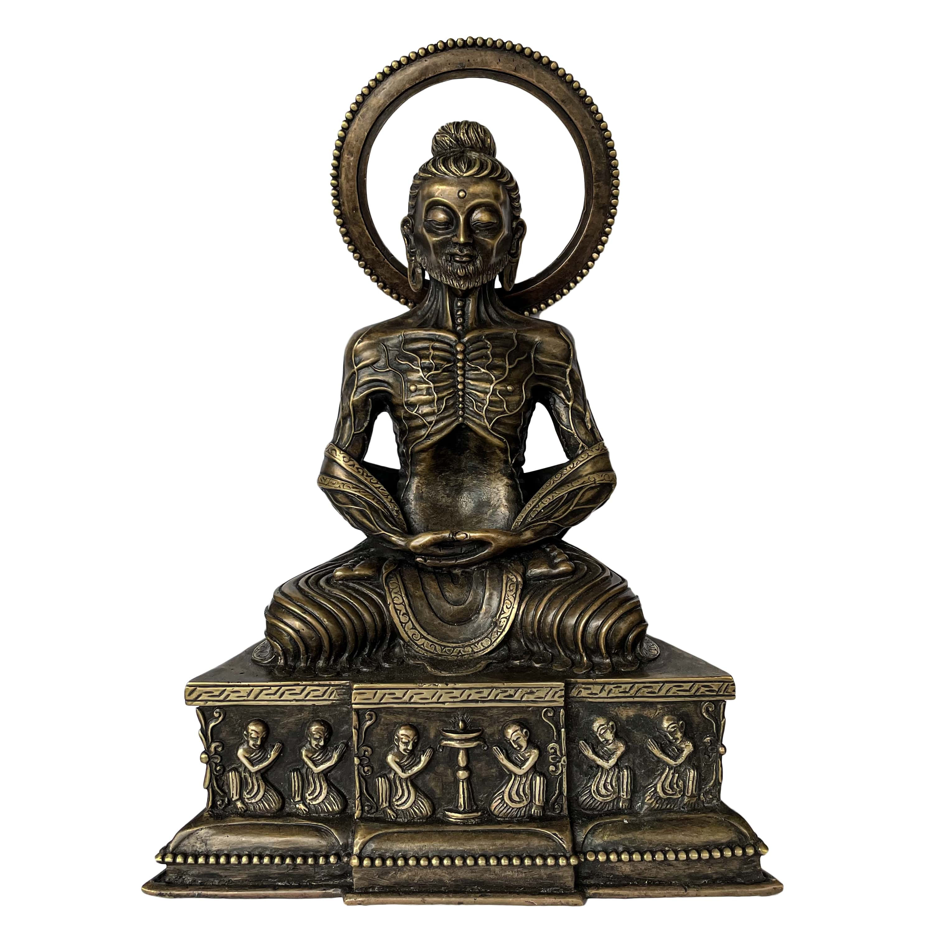Bouddha Siddhattha Gotama émacié