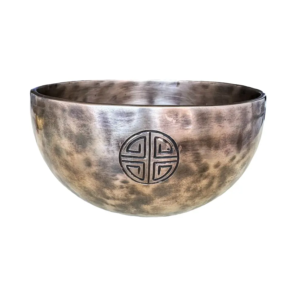 Miniature : Bol Chantant Tibétain Full Moon Plexus Solaire et Sacré
