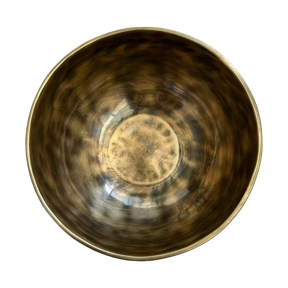 Miniature : Bol Chantant Tibétain Full Moon Plexus Solaire et Sacré