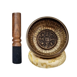 Bol Chantant Tibétain Bouddha