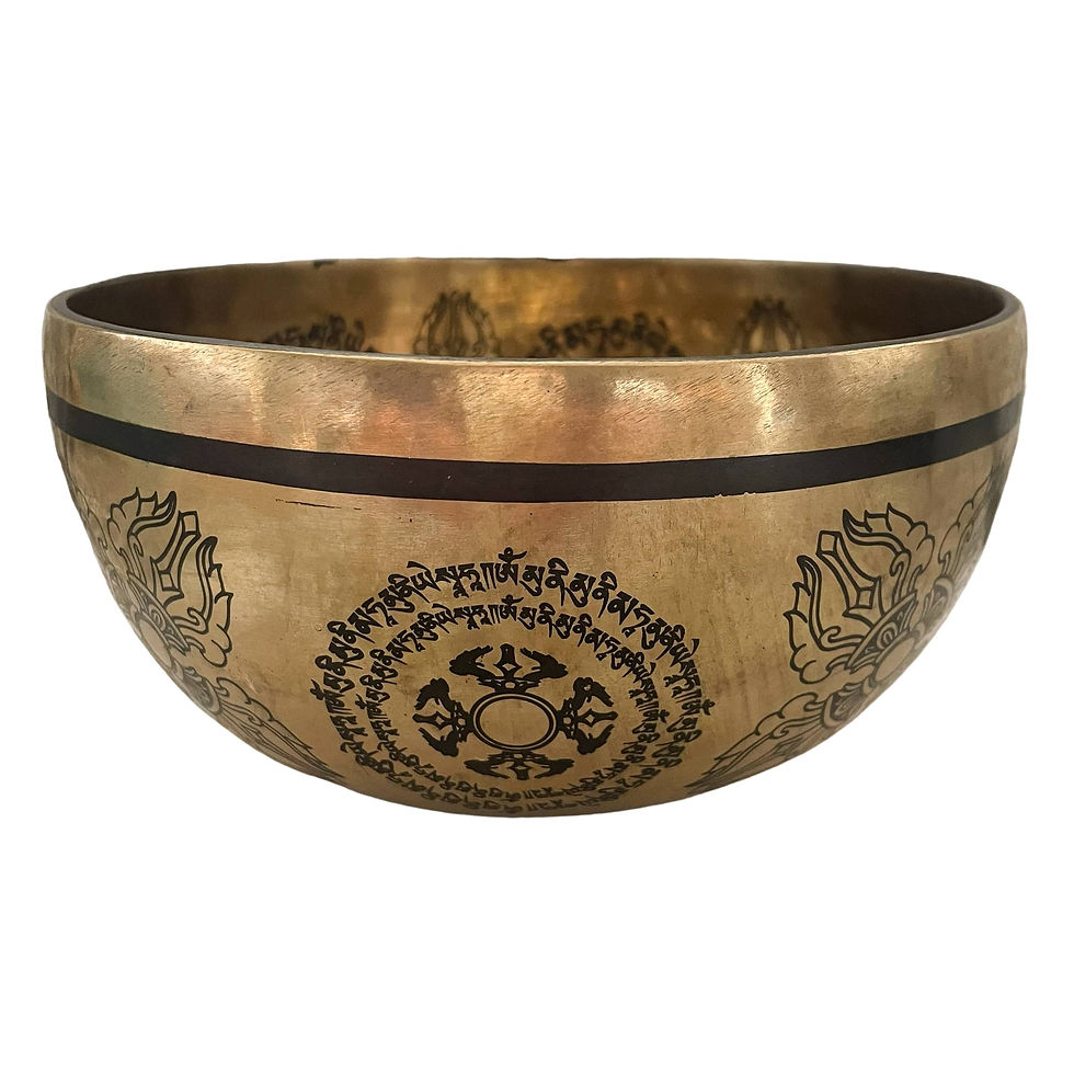 Thumbnail: Bol Chantant Tibétain Bouddha Chakra Gorge et Troisième œil