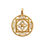 Thumbnail: Golden Double Dorje Pendant