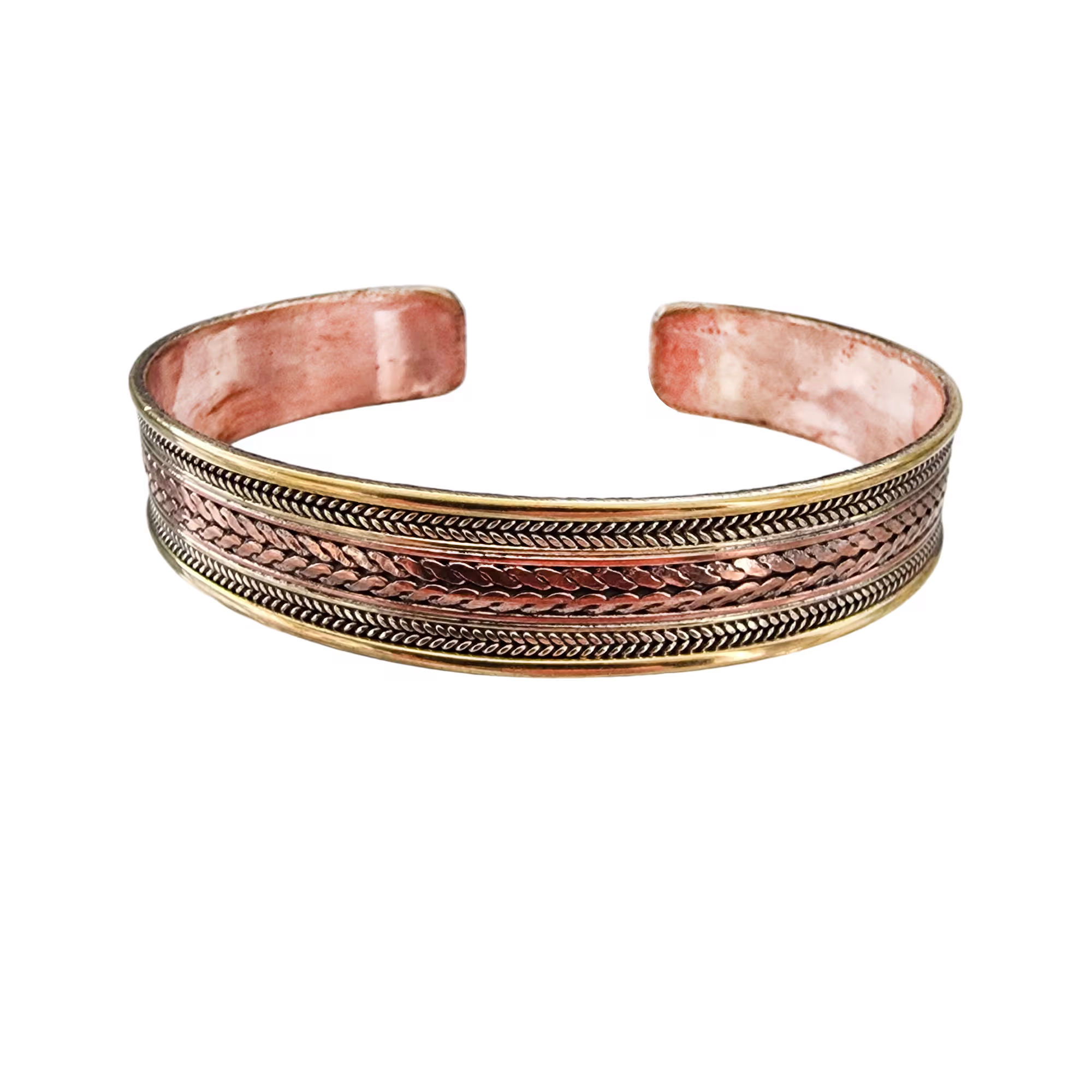 Bracelet Trésor Indien Cuivre et Laiton