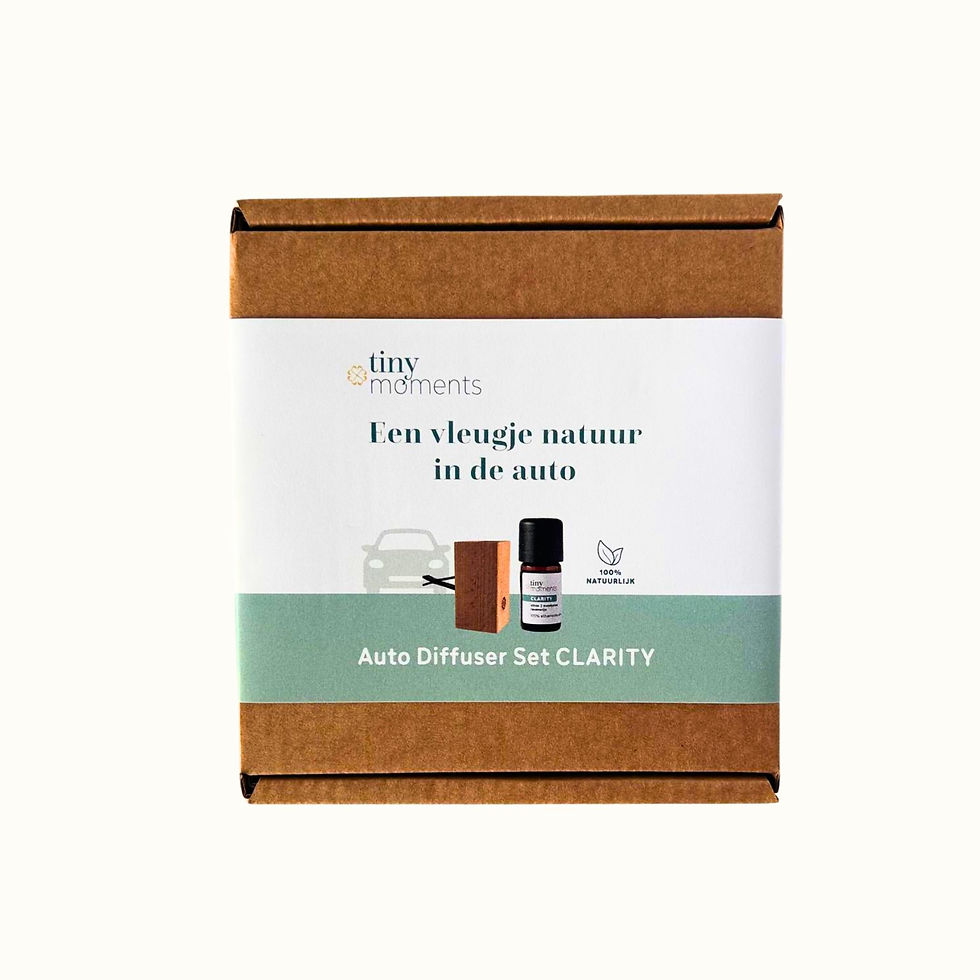 Tiny Moments Auto Diffuser Set Flow verpakking