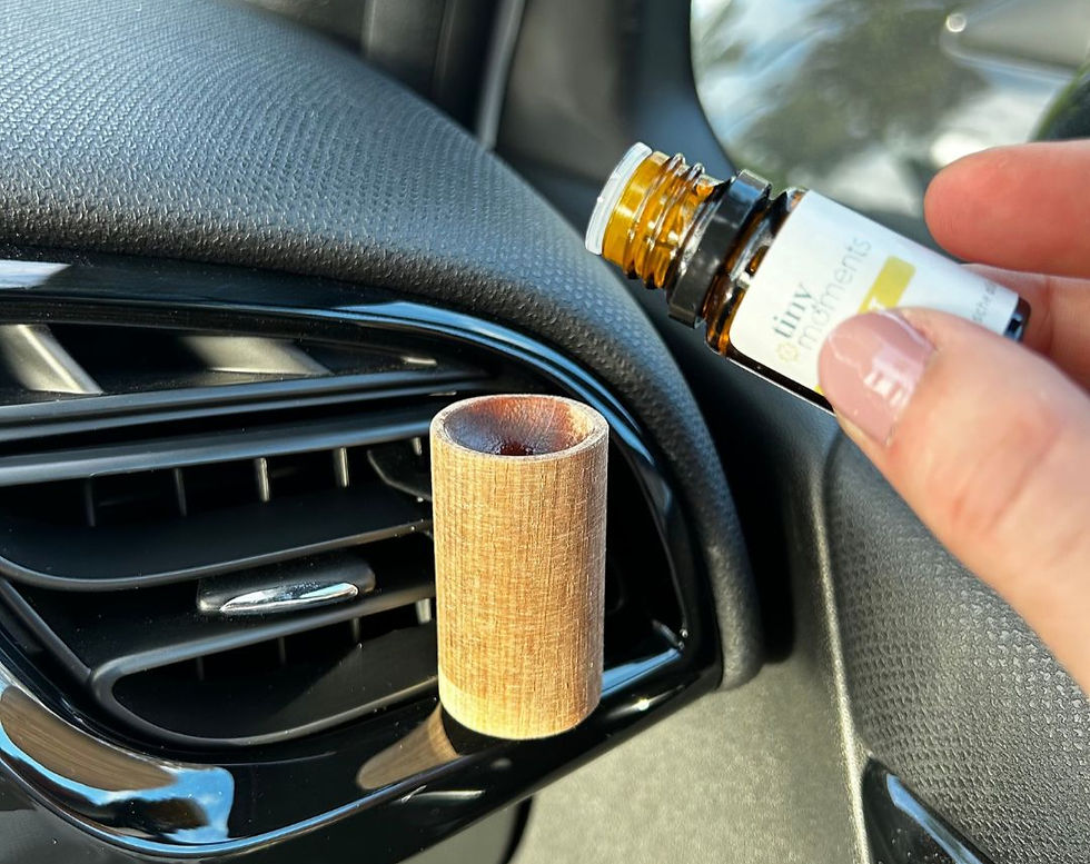 Auto diffuser in gebruik
