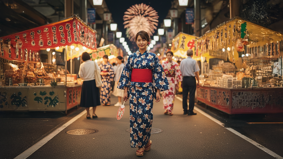 浴衣 (Yukata / ゆかた)