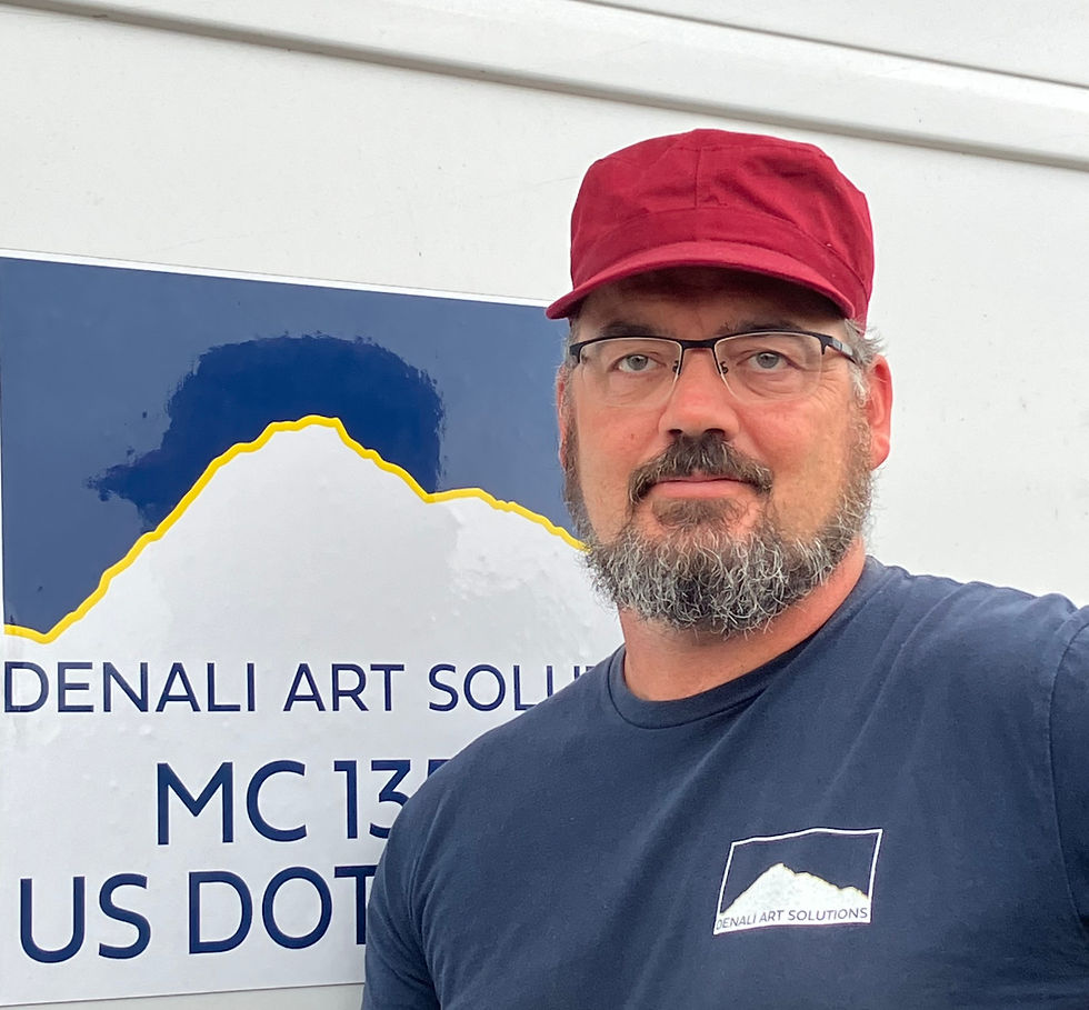 Dan Alley, Owner and Founder of Denali Art Solutions