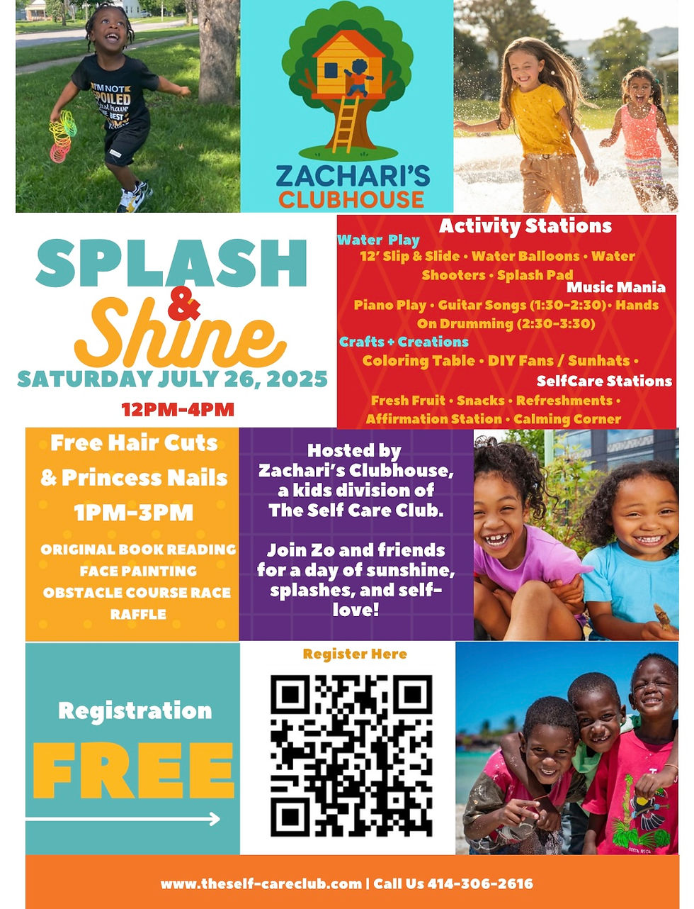 Splash & Shine Summer Kids Event