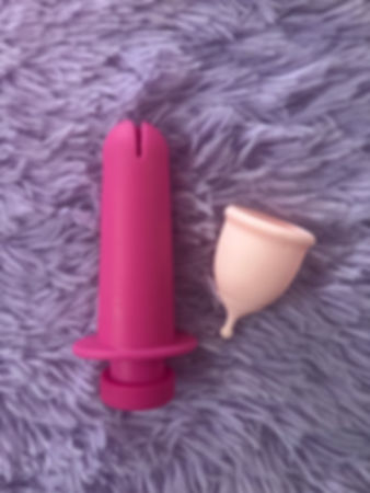 Menstrual Cup Kit (Applicator + Lubricant)