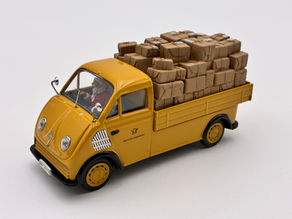 Winterliche Modellfahrzeuge: Kleine Welten im Schnee im PS.SPEICHER