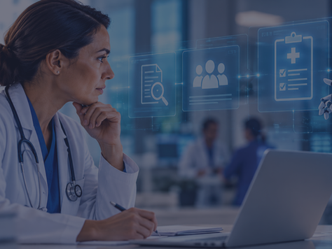 Responsible AI in healthcare with human oversight, governance controls, and AI risk management