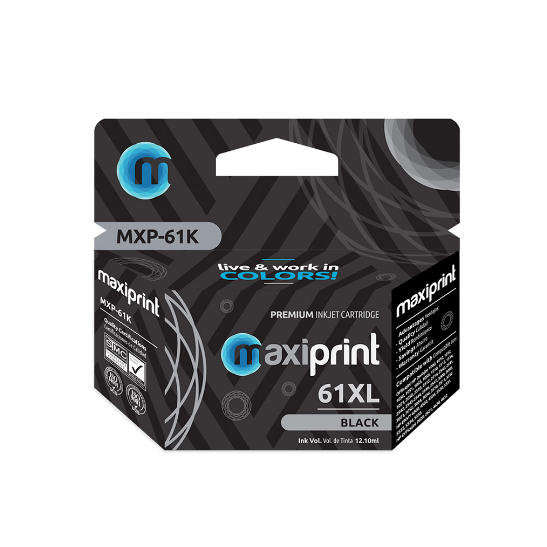 CARTUCHO DE TINTA HP 61XL