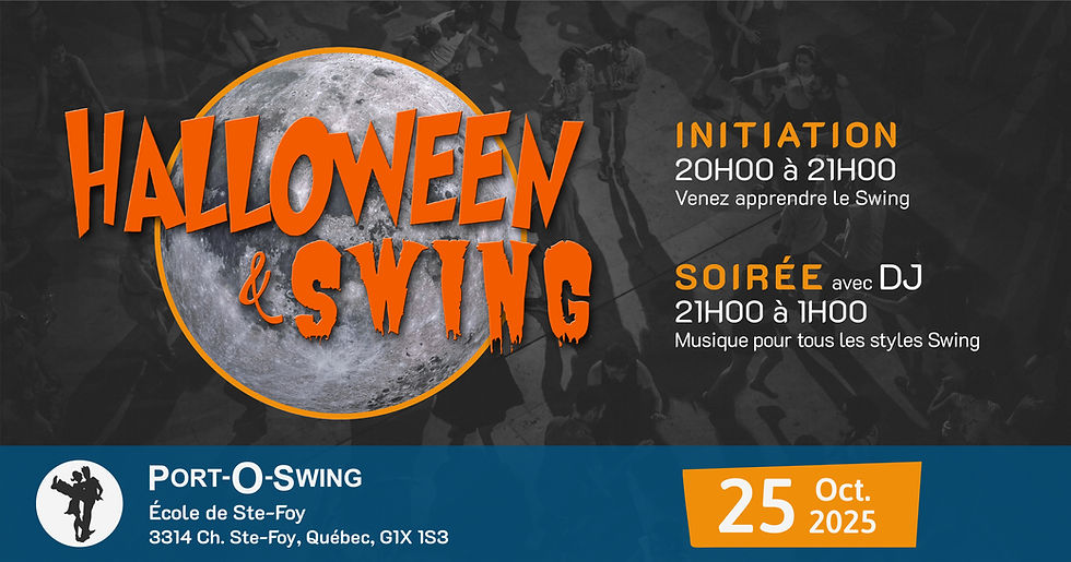 Soirée dansante Halloween & Swing
