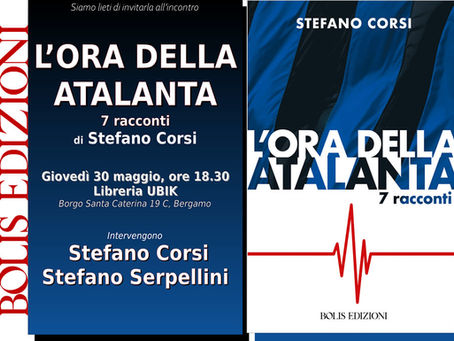 30 maggio presentazione L'ora della Atalanta
