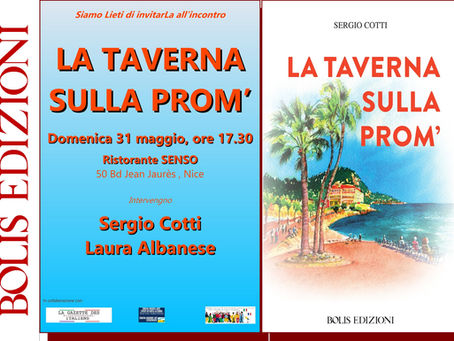 Presentazione - 31 maggio - La Taverna sulla Prom'