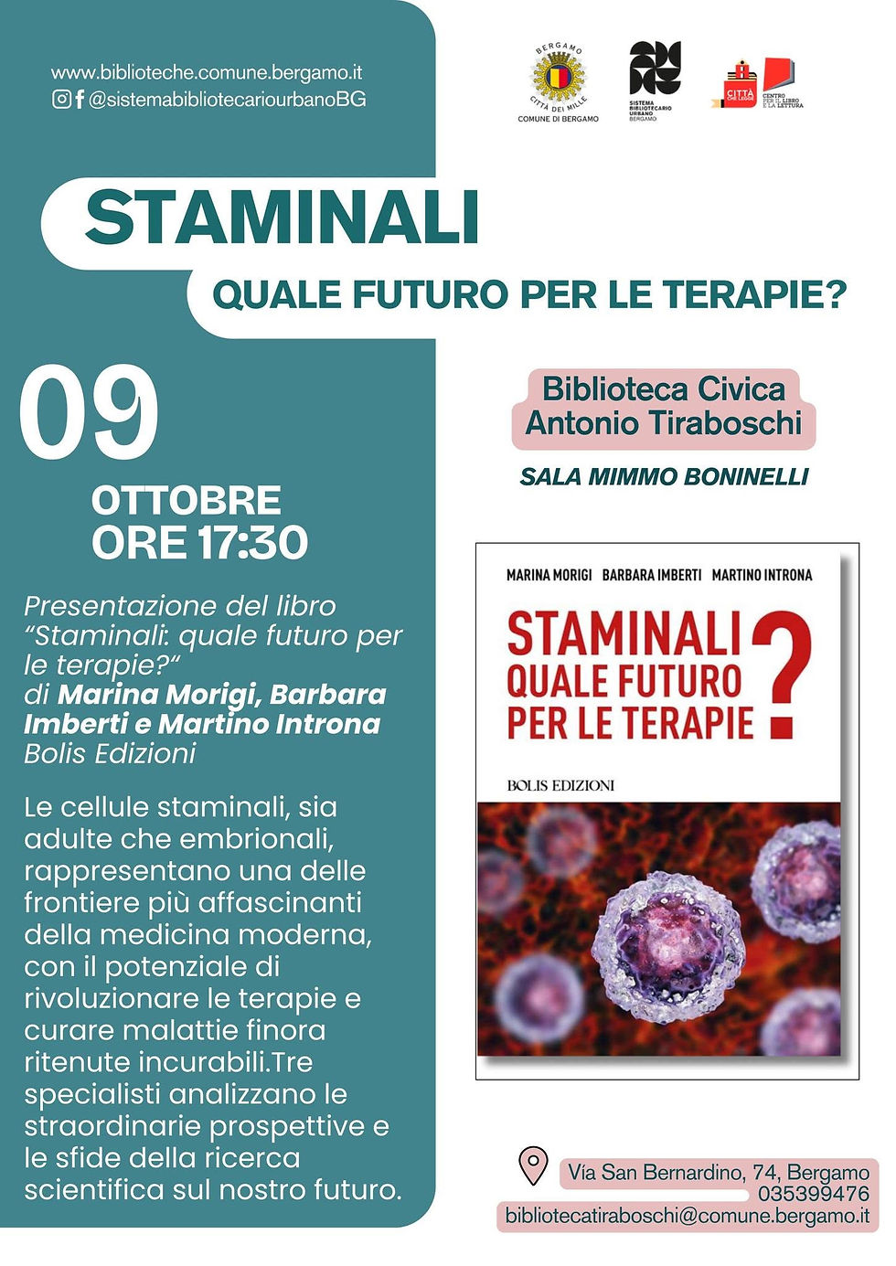 Presentazione - 9 ottobre - Staminali