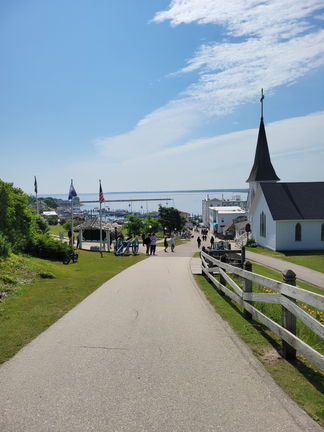Mackinac Island in Michigan