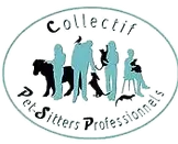 Logo du Collectif des Pet-Sitters Professionnels, garantissant une garde éthique et déclarée