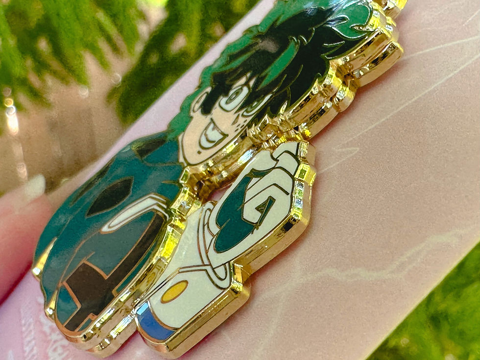 Thumbnail: Deku Enamel Pin