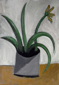 tempera, karton/tempera on cardboard