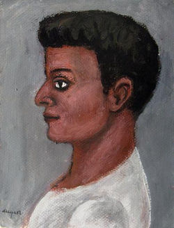 tempera, karton/tempera on cardboard