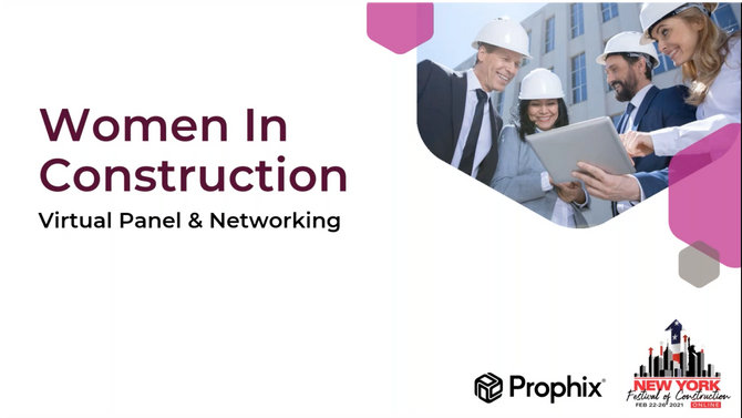 Women in Construction: Virtual Panel & Networking