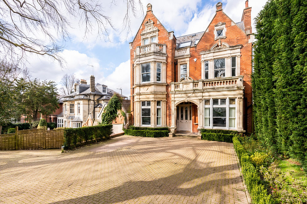 Grand period residence representing luxury North London architecture