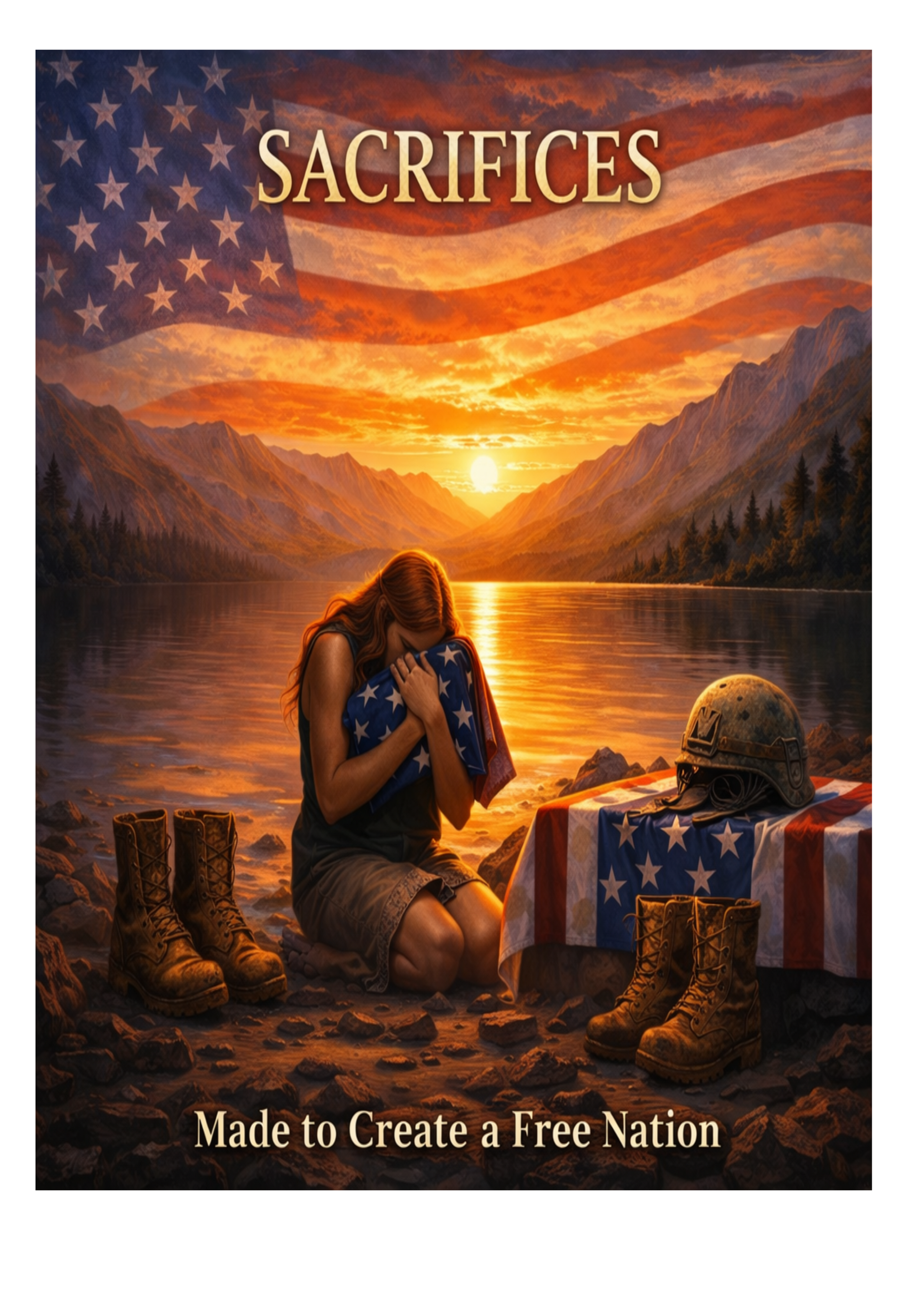 Sacrifices Garden Flag