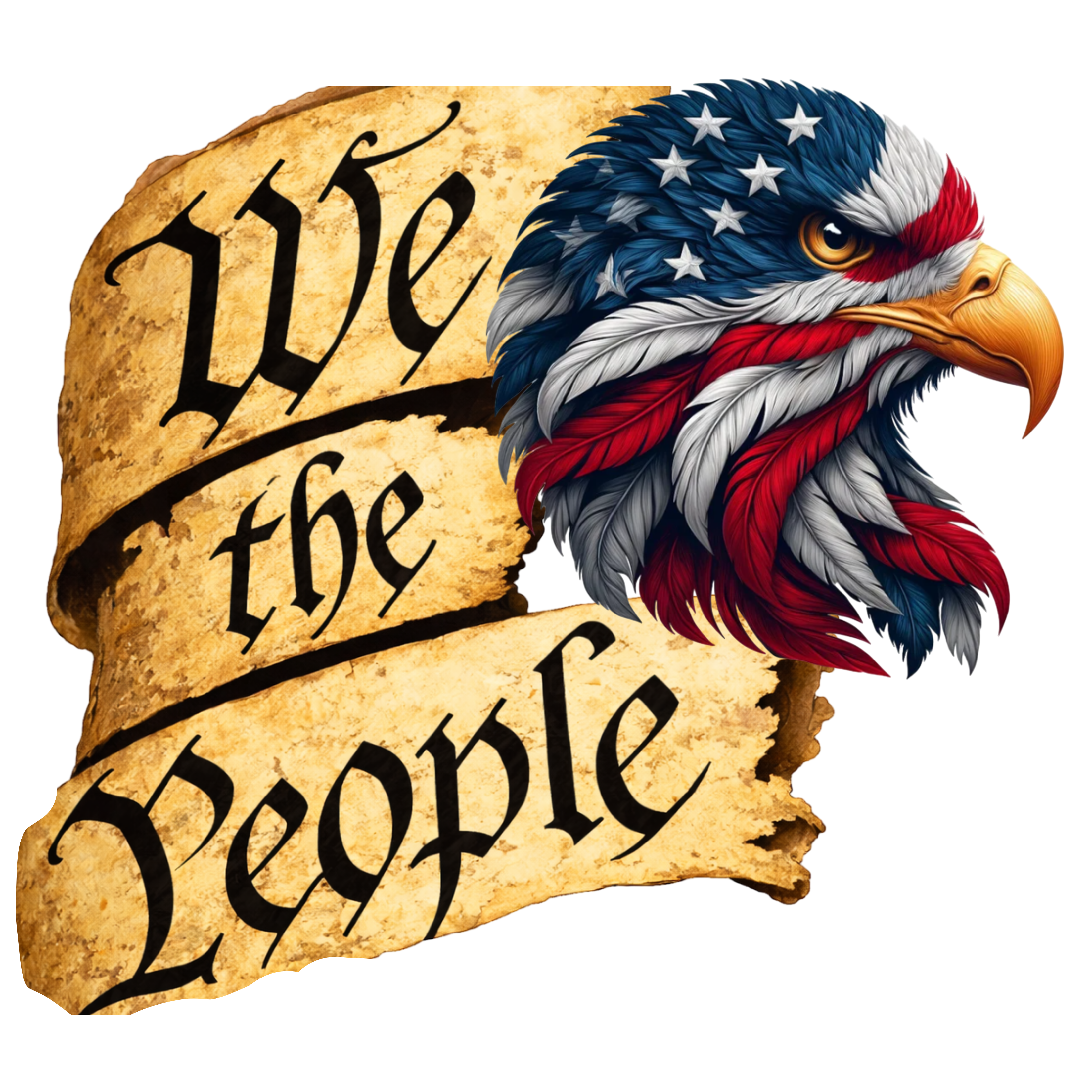 We The People Scroll T-Shirt