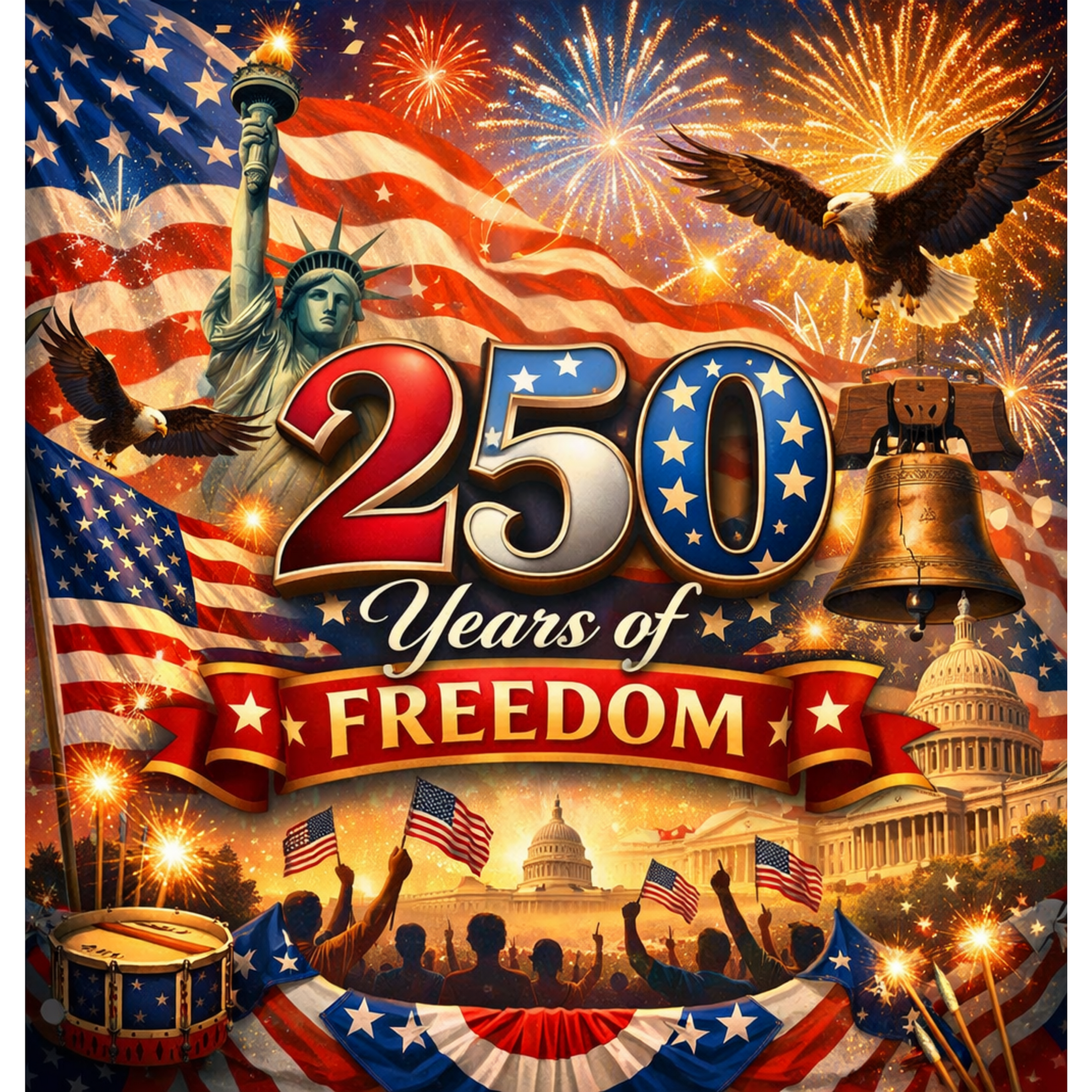 Freedom Fireworks T-Shirt Item 0037
