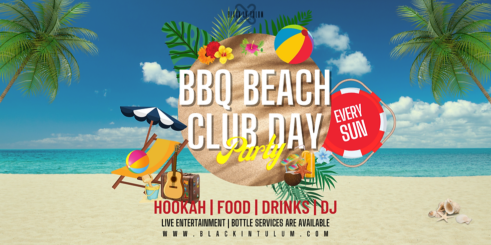 BBQ Beach Club Day Party