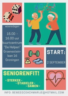 SENIORENFIT op woensdagmiddag