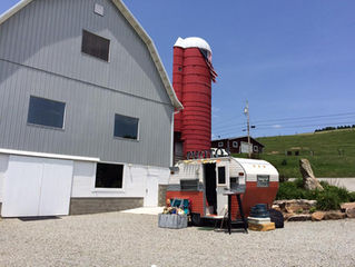 Red Silo Barn in Champion, PA