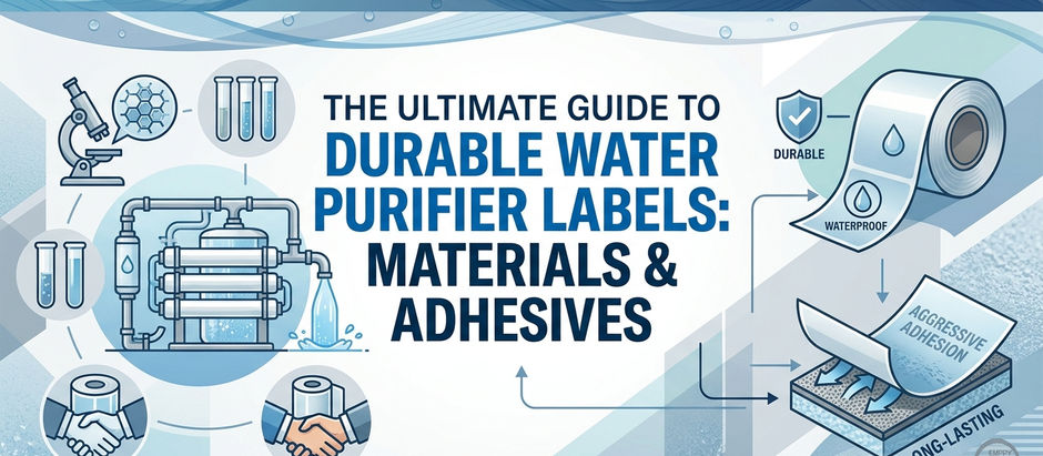 The Ultimate Guide to Durable Water Purifier Labels: Materials & Adhesives