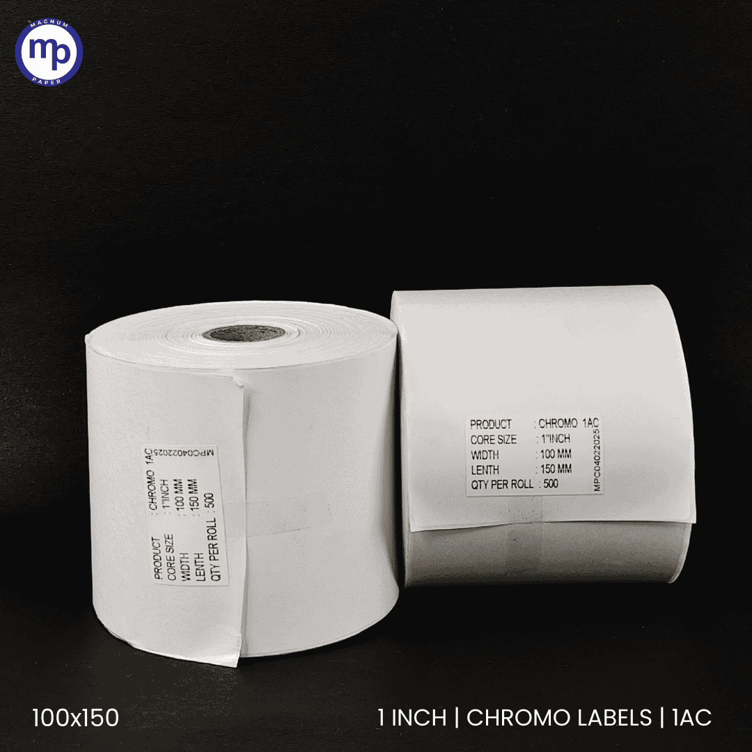 100x150| Chromo1 AC Label Rolls| 5 Rolls