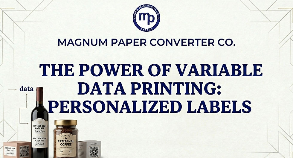 The Power of Variable Data Printing: Revolutionizing Personalized Labels